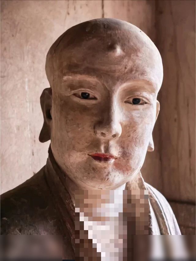 谁懂啊！人生第一次看见了住在塑像里的灵魂