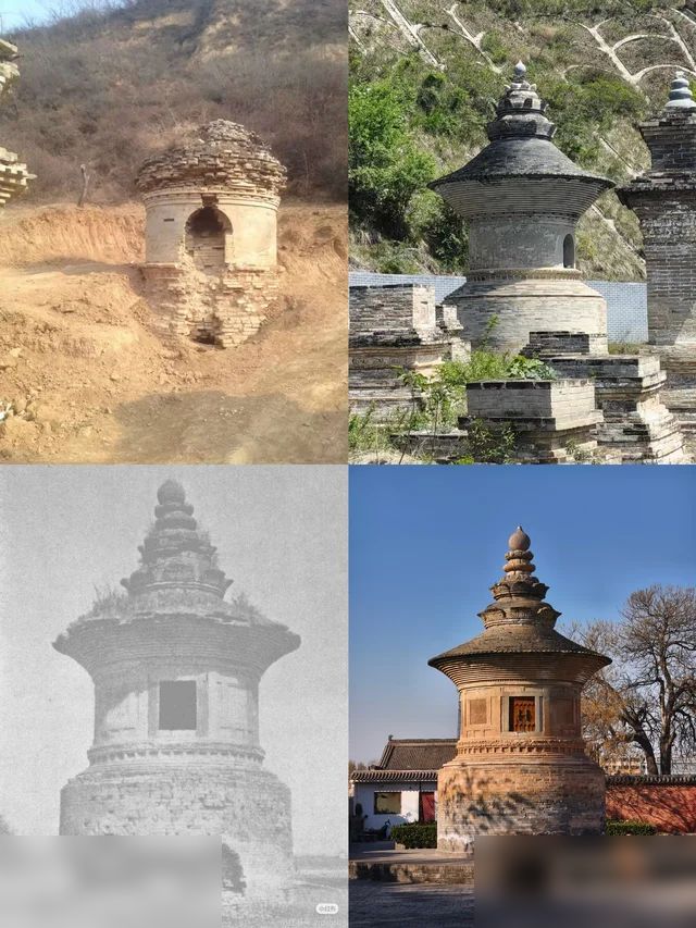“孪生兄弟”智通禅师塔、泛舟禅师塔