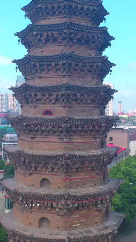 永济栖岩寺塔群·唐宋砖塔