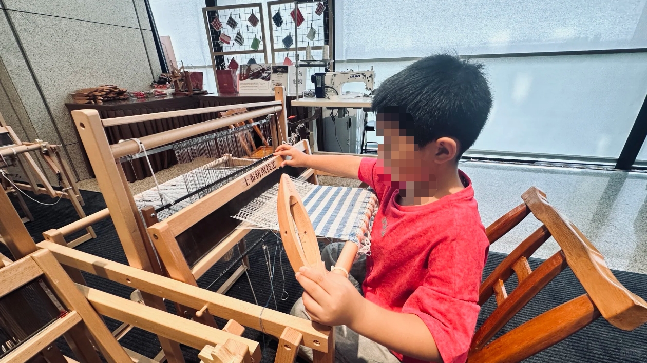 河东土布织造展馆 样张 3
